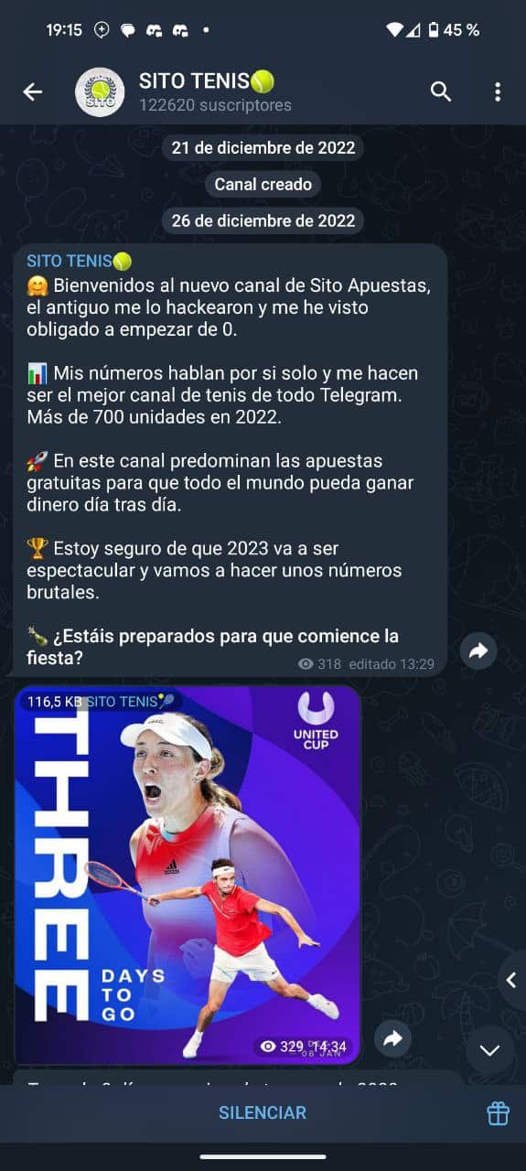 Inicio canal Sito
