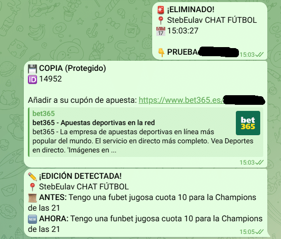 Detalle de mensajes borrados en el chat de StebEulav