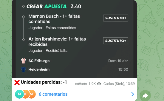 Pick rojo marcado por StebEulav